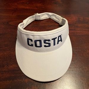 Costa Del Mar White Visor